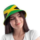 Jamaican flag bucket hat