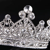 Luxury princess diamond rhinestone style prom wedding head crown