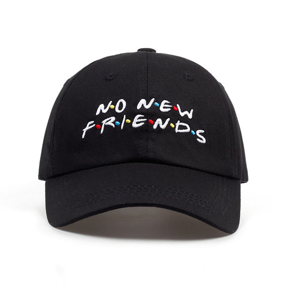 No new friends dad hat