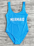 Mermaid one piece monokini bikini swimsuit