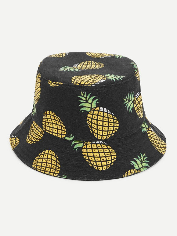 Pineapple bucket hat