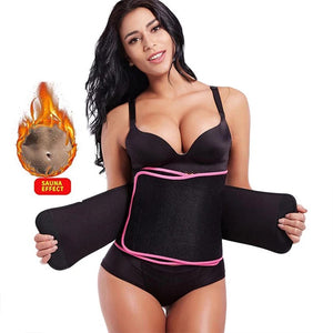 Slimming waist trainer corset sweat sauna waist fitness belt
