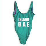 Island bae monokini one piece bikini swimsuit