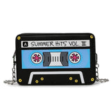 Retro Summer hit cassette player 3d handbag