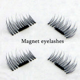 Iconic Beauty 4pcs natural look magnetic false eyelashes extensions