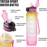 Motivational Water tracker drinking bottle