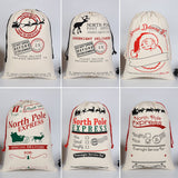 Personalize name gift Christmas bag sacks stockings