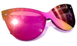 Luxury oversize cat eye sunglasses