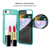 Luxury Mirror wallet card holder phone case