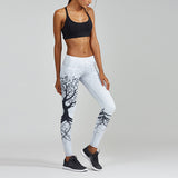 3d forest workout fitness leggings pants