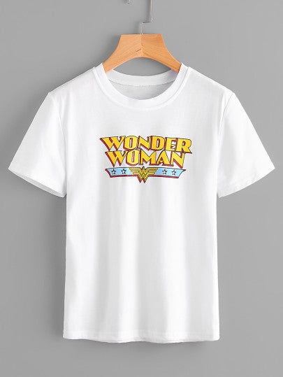 Wonder Woman printed tshirt