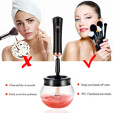 Portable Magic electric makeup brush cleaner and dryer kit