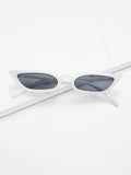 New Retro cat eye pointed small frame sunglasses