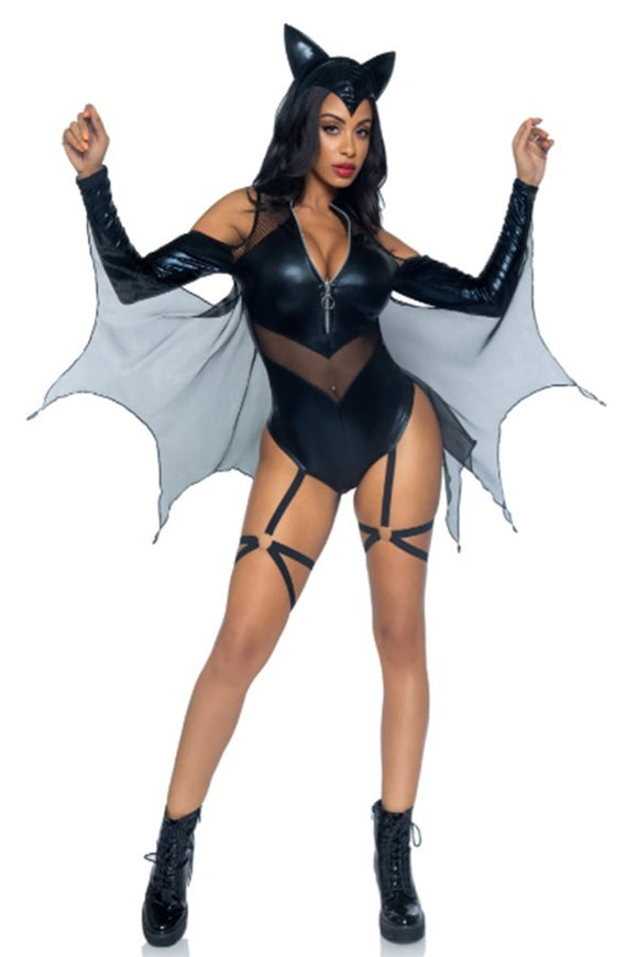 Sexy comic Bat woman returns Halloween costume