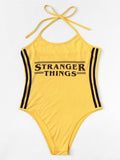 Stranger things bodysuit top