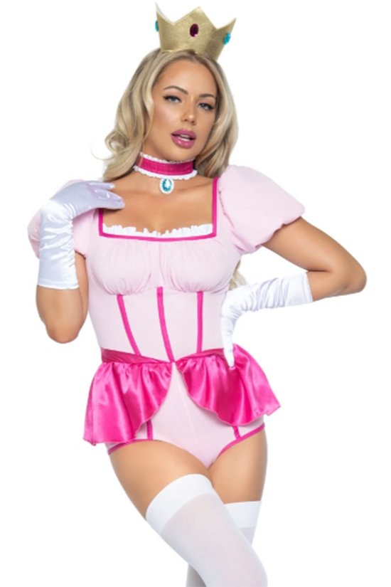 Sassy peach princess Halloween cosplay costume