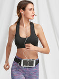 Phone Waist workout running bag with touchable screen