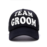 Groom Team groom bachelor party mesh baseball hat