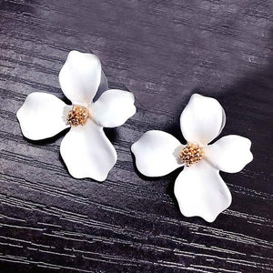 3d Flower earrings