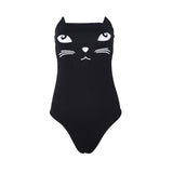 Black 3d cat bodysuit