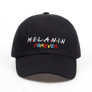 Melanin forever dad hat