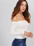 Chic Ribbed crop top