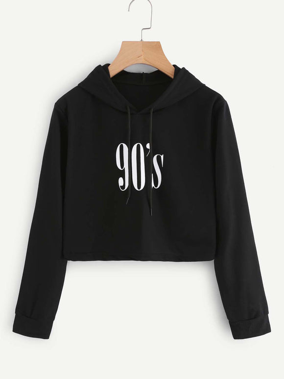 90's pullover hoodie sweatshirt