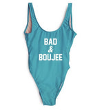 *exclusive* Bad & Boujee monokini one piece bikini swimwear