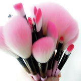 Iconic beauty 32pcs makeup brush set with free case
