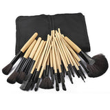 Iconic beauty 32pcs makeup brush set with free case