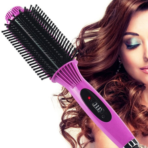 Iconic Beauty 2 in 1 hair straightener and curling iron