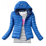 Classic light bubble hooded Slim Fit Jacket