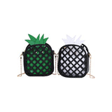 Pineapple 3D basket chain handbag clutch