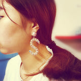 Glitz n Glam custom initial earring